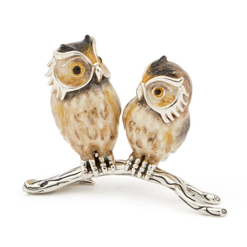 ST630 Owl couple on a branch